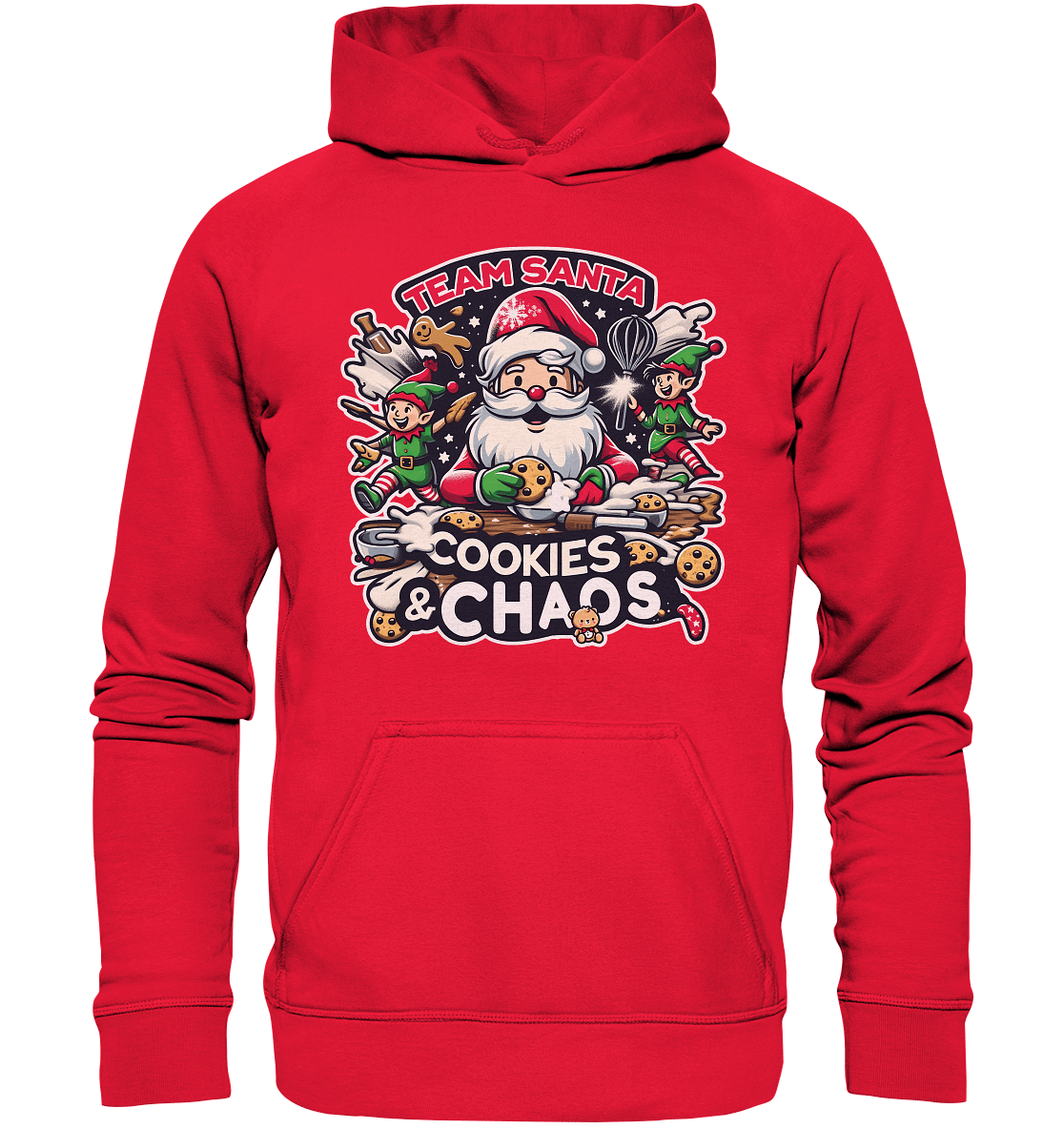 Team Santa – Cookies & Chaos! - Kids Premium Hoodie - FaunaFeels Onlineshop Kids & Babys
