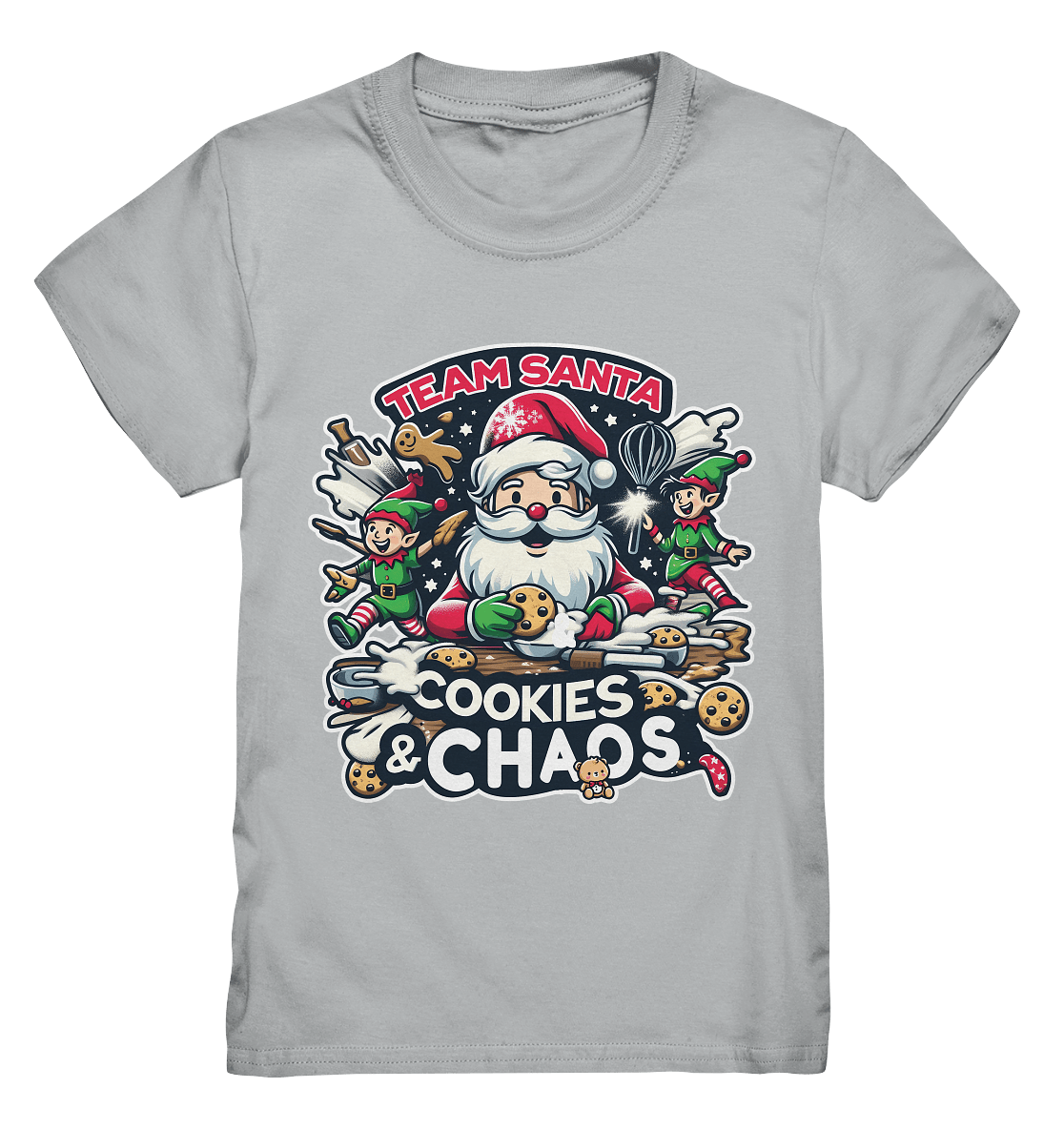 Team Santa – Cookies & Chaos! - Kids Premium Shirt - FaunaFeels Onlineshop Kids & Babys