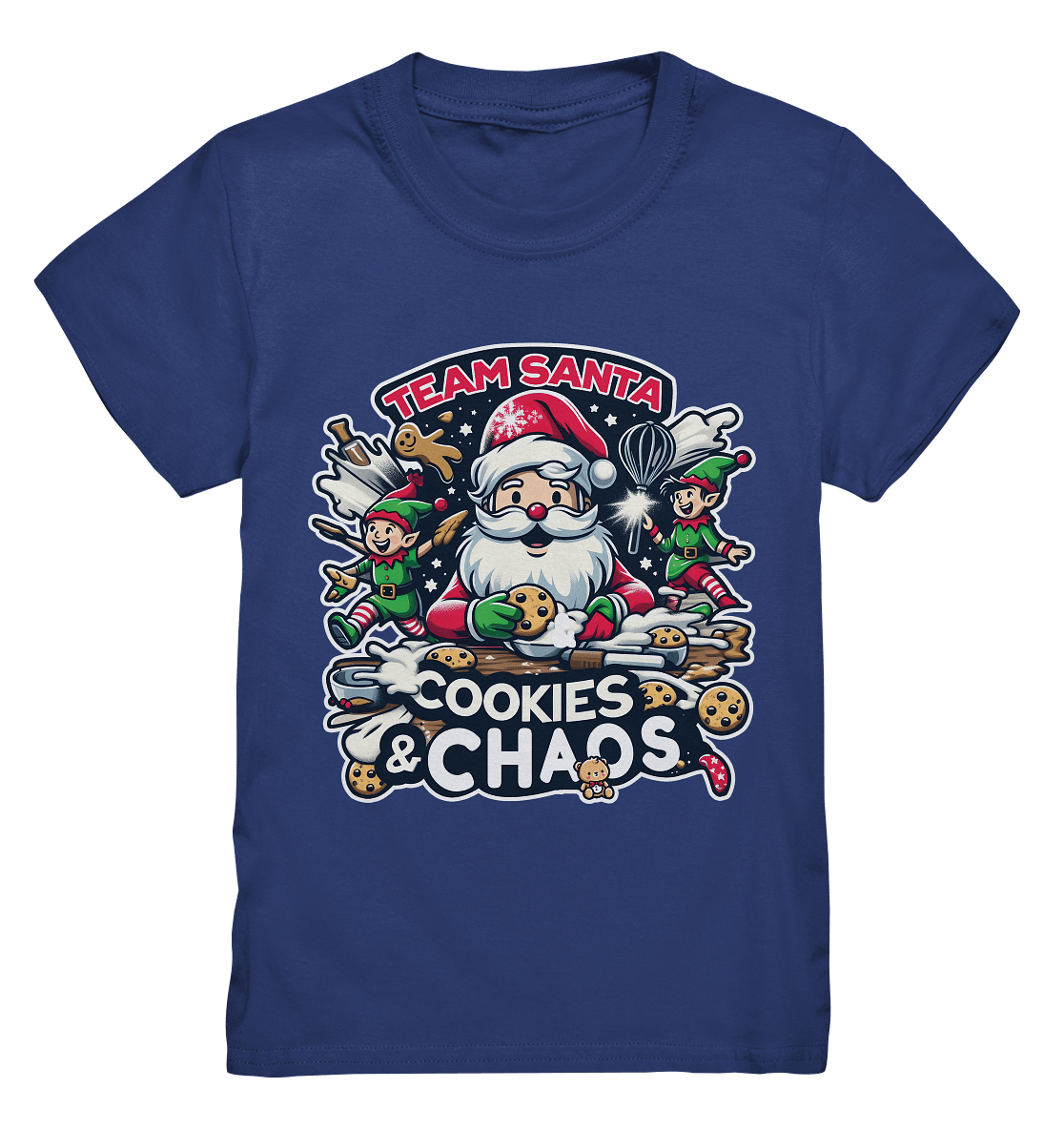 Team Santa – Cookies & Chaos! - Kids Premium Shirt - FaunaFeels Onlineshop Kids & Babys
