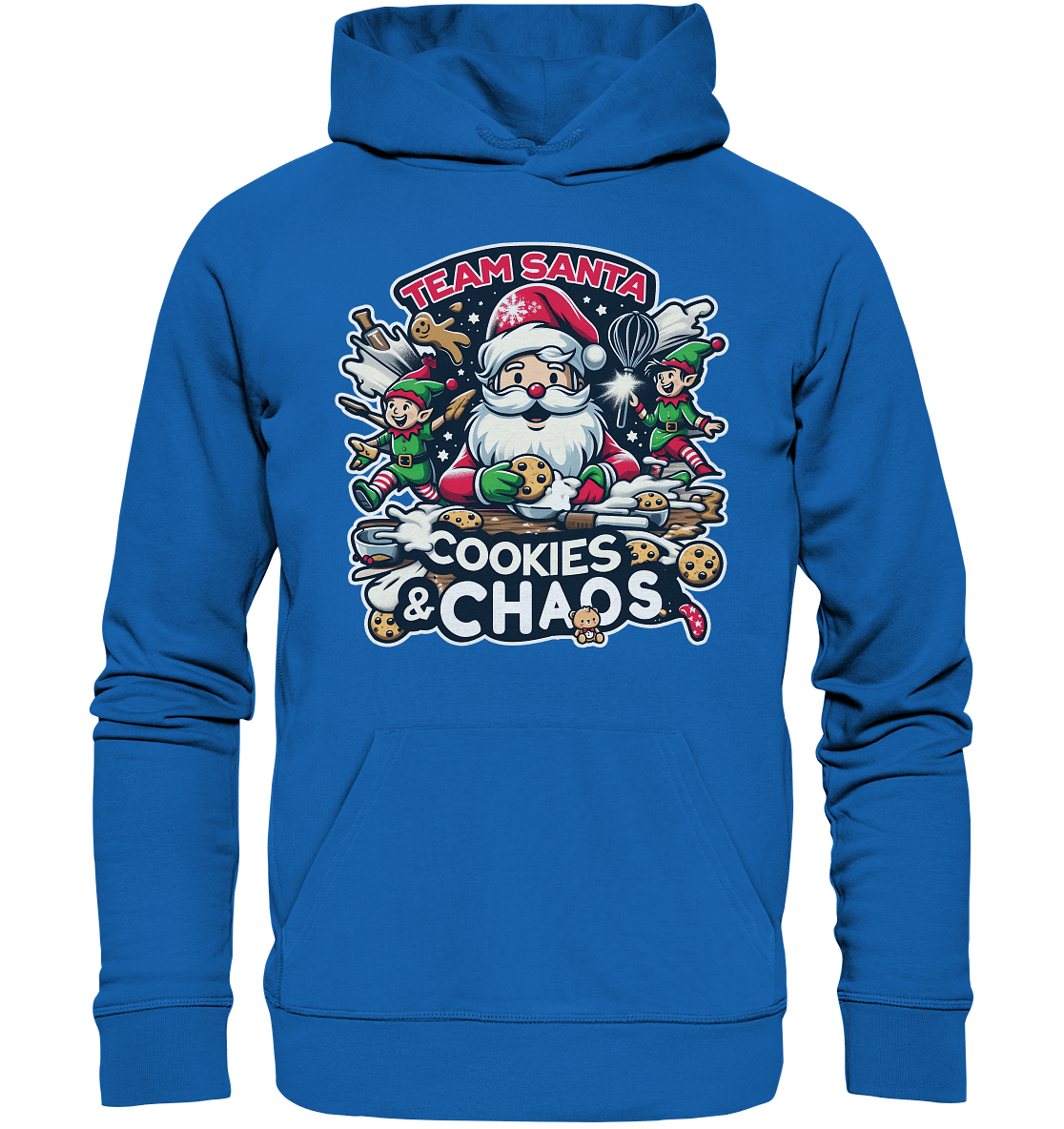 Team Santa – Cookies & Chaos! - Premium Unisex Hoodie - FaunaFeels Onlineshop Hoodies