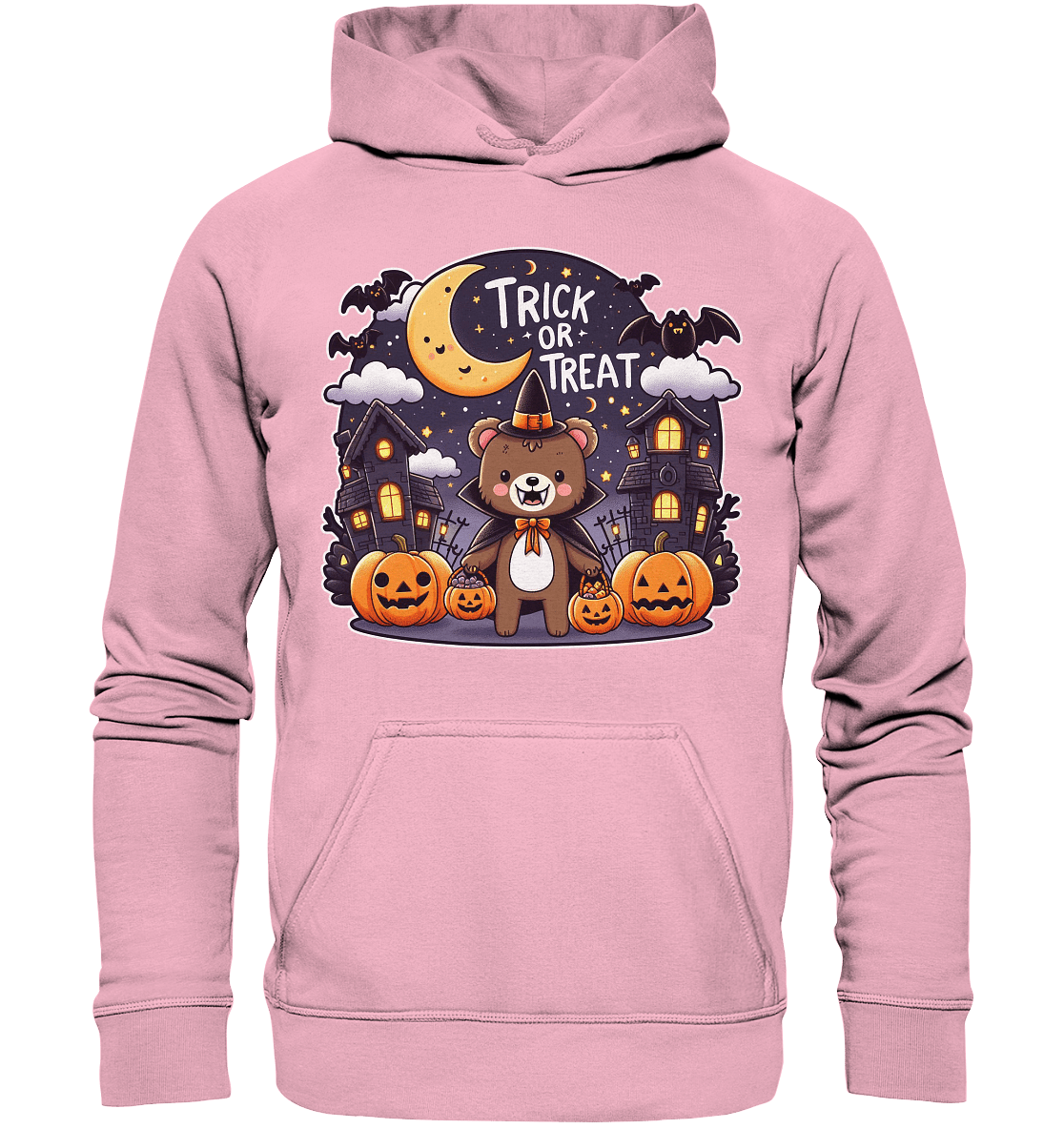 Trick or Treat – Der süßeste Bär auf Gruselmission! - Kids Premium Hoodie - FaunaFeels Onlineshop Kids & Babys