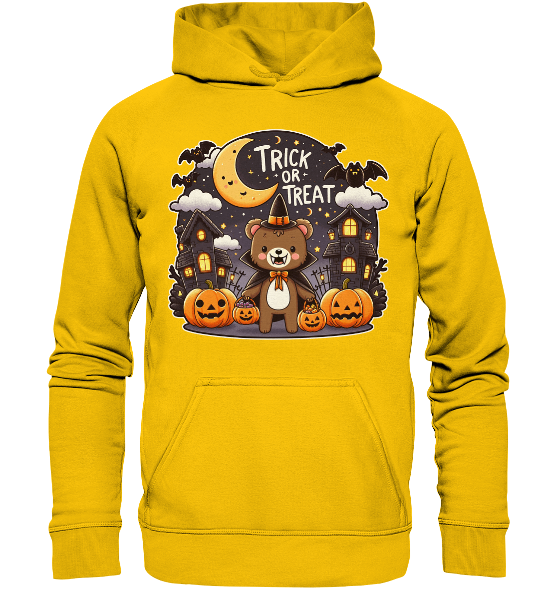 Trick or Treat – Der süßeste Bär auf Gruselmission! - Kids Premium Hoodie - FaunaFeels Onlineshop Kids & Babys