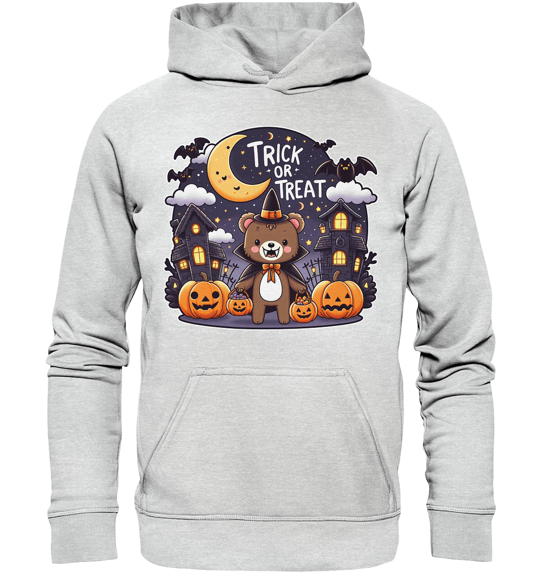 Trick or Treat – Der süßeste Bär auf Gruselmission! - Kids Premium Hoodie - FaunaFeels Onlineshop Kids & Babys