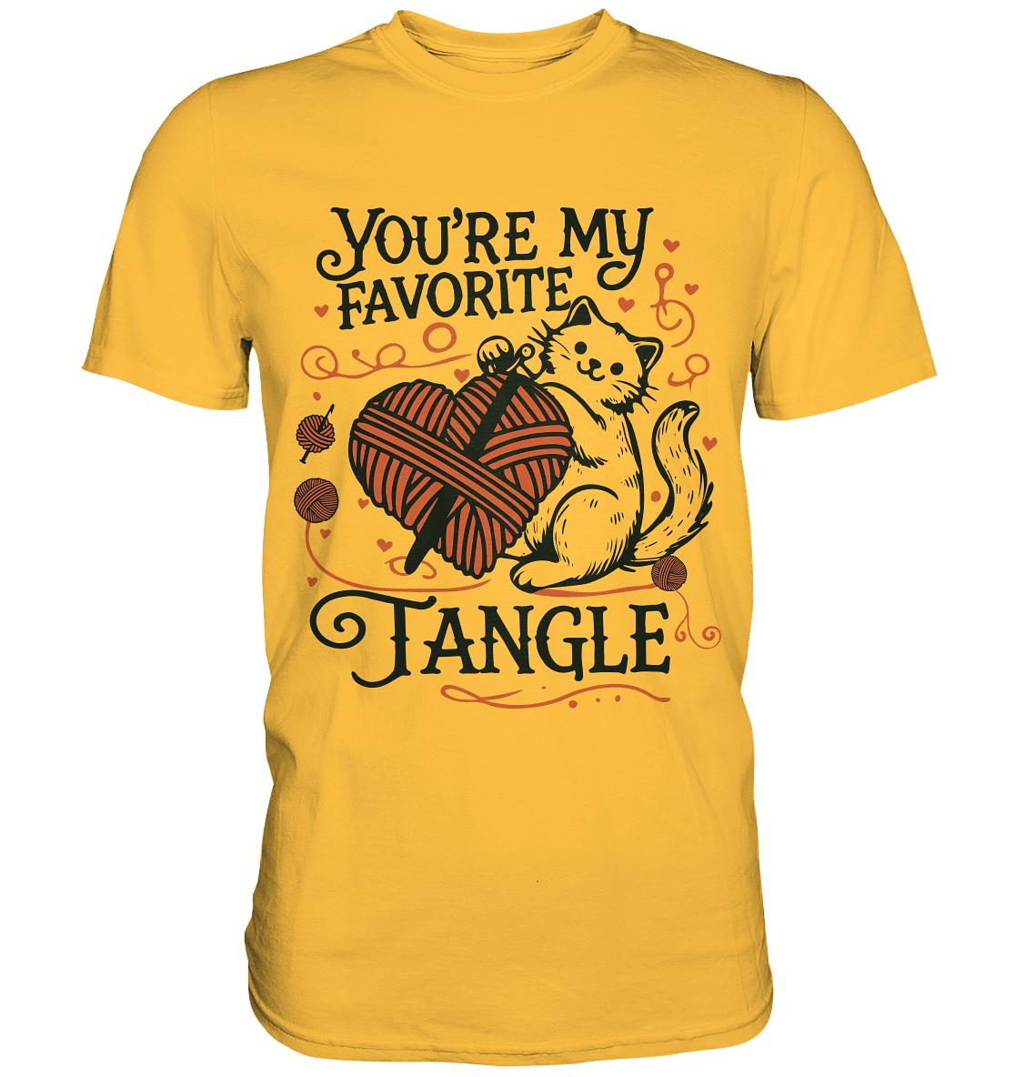 You are my favourite Tangle - Premium Shirt - FaunaFeels Onlineshop Unisex - Shirts