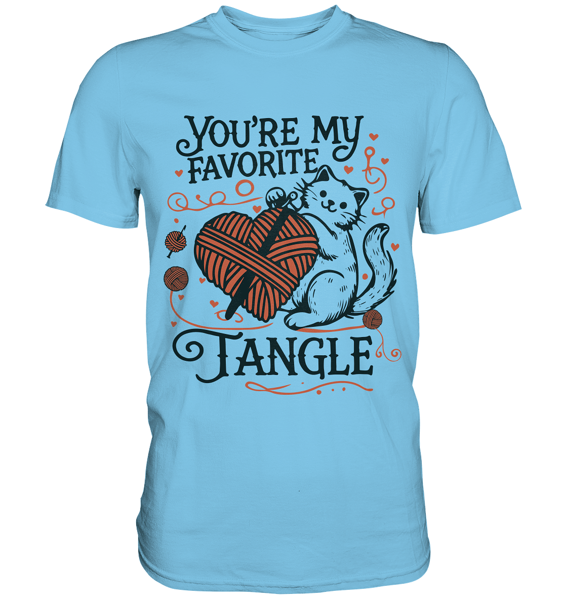 You are my favourite Tangle - Premium Shirt - FaunaFeels Onlineshop Unisex - Shirts