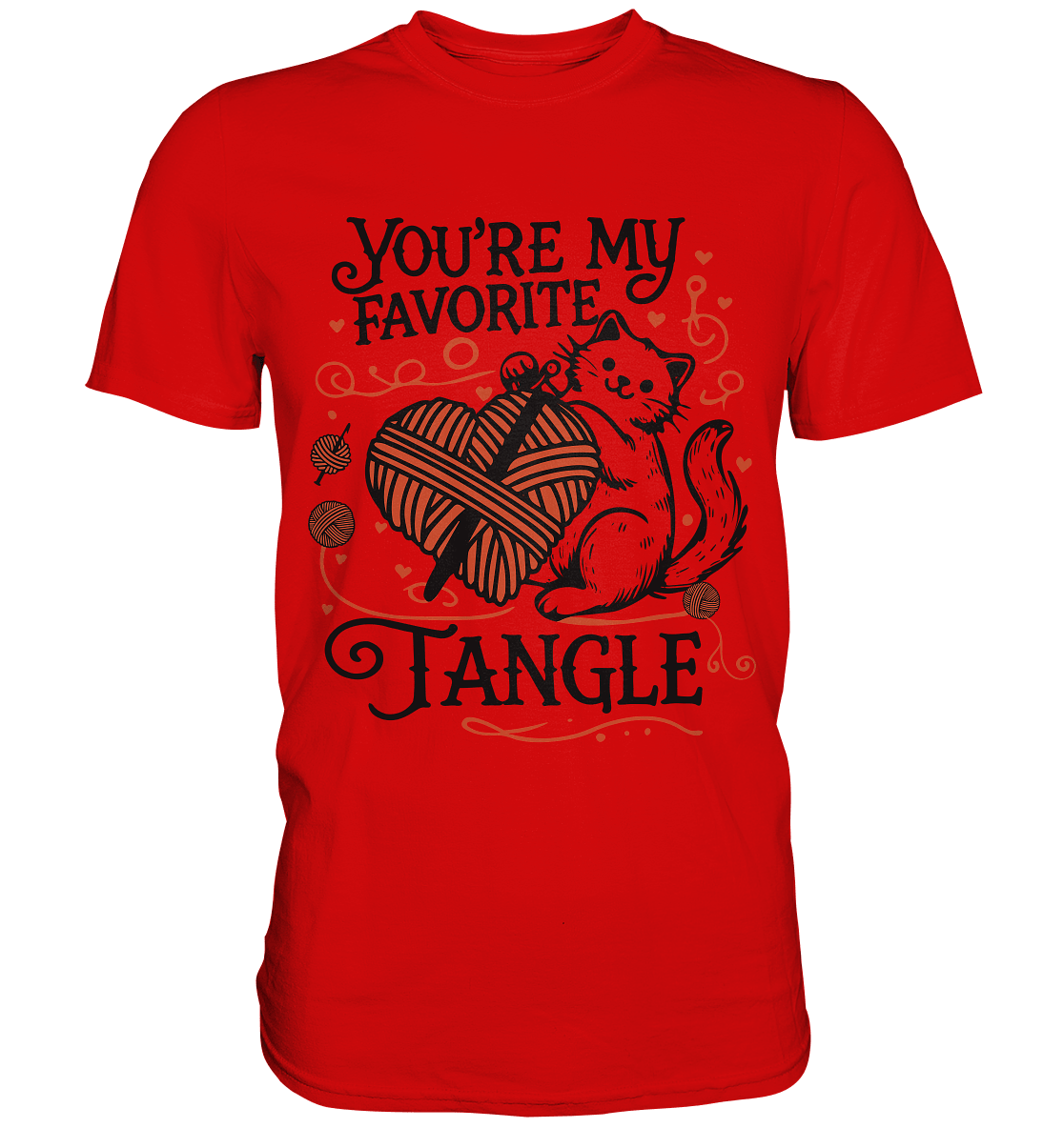 You are my favourite Tangle - Premium Shirt - FaunaFeels Onlineshop Unisex - Shirts