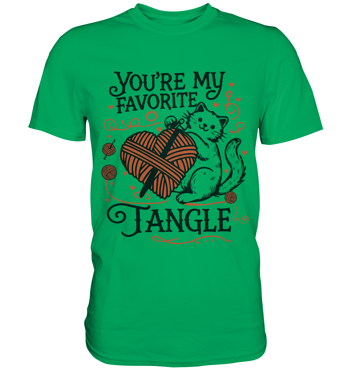 You are my favourite Tangle - Premium Shirt - FaunaFeels Onlineshop Unisex - Shirts
