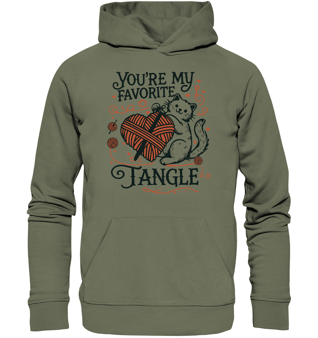 You are my favourite Tangle - Premium Unisex Hoodie - FaunaFeels Onlineshop Hoodies