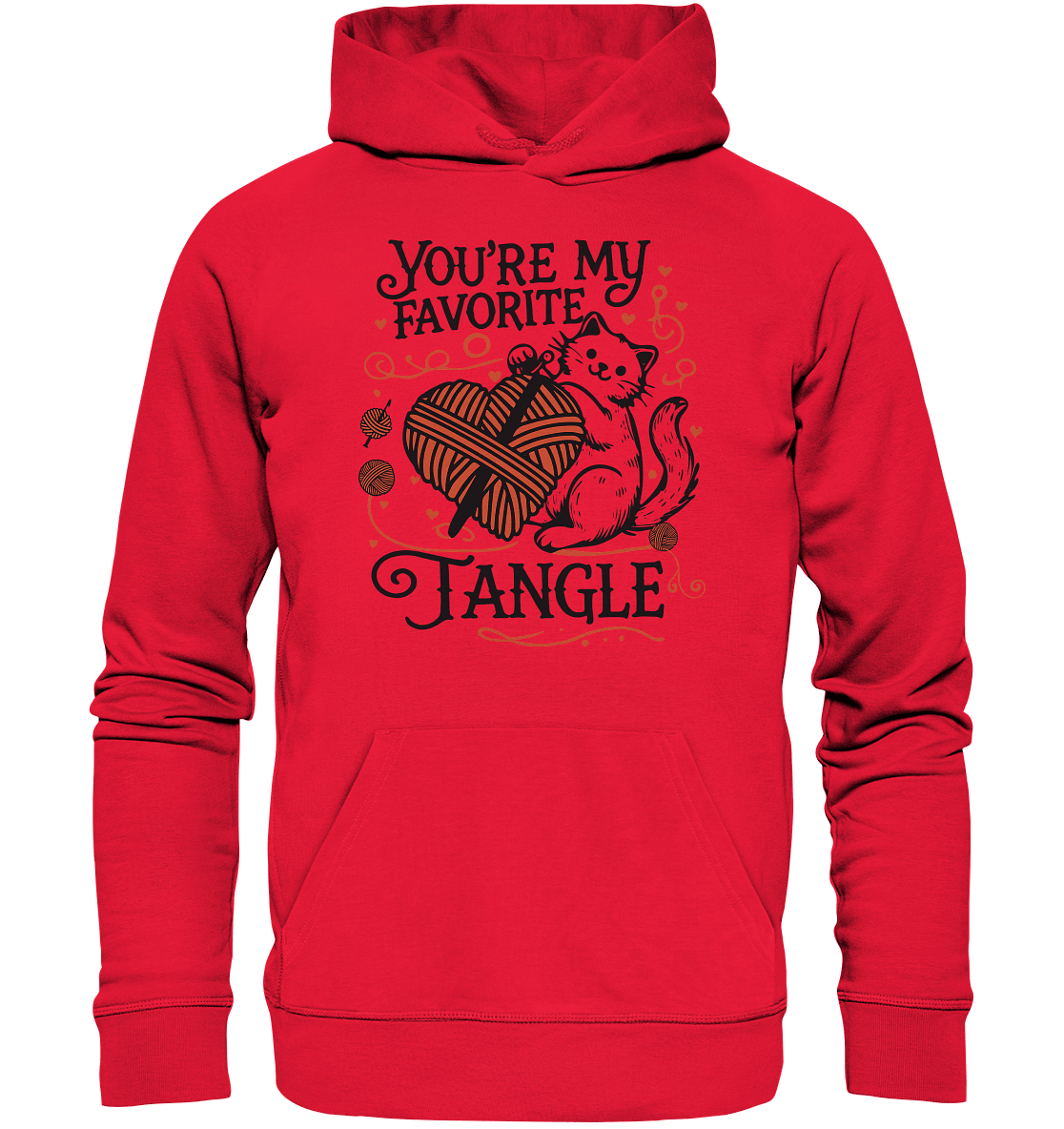 You are my favourite Tangle - Premium Unisex Hoodie - FaunaFeels Onlineshop Hoodies